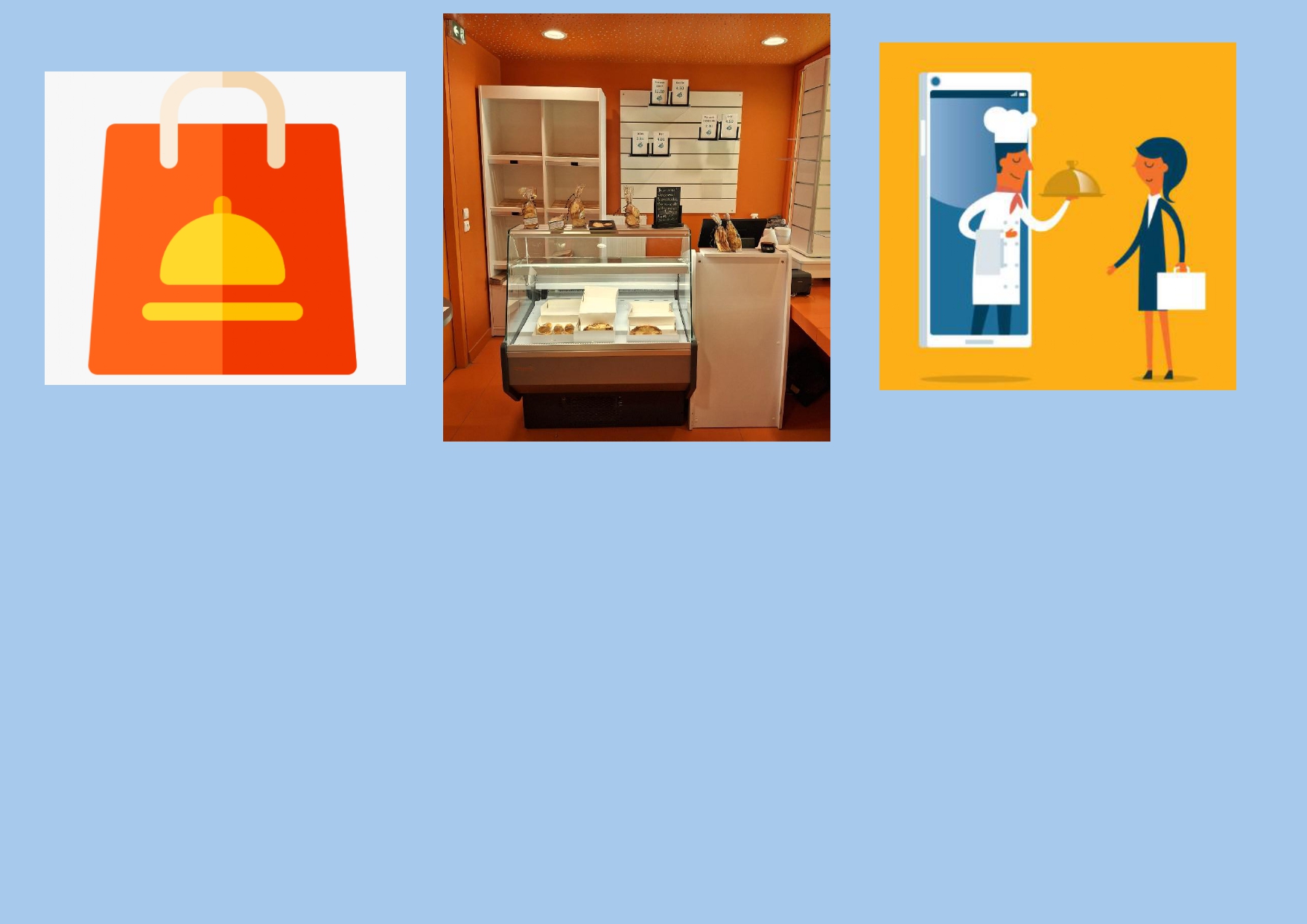 Notre boutique de ventes à emporter